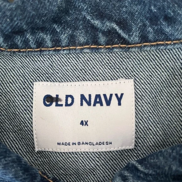 Old Navy Blue Denim Jacket - Picture 3 of 3